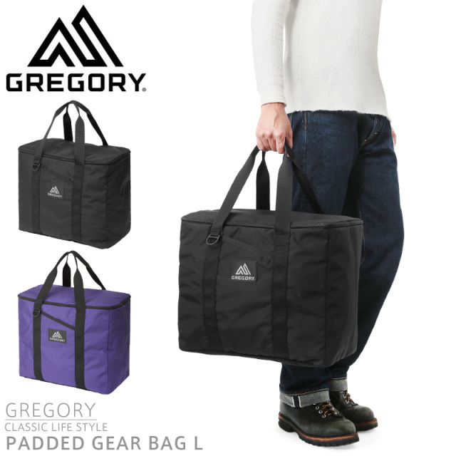 ★カートで割引対象品★GREGORY グレゴリー PADDED GEAR BAG L パデッドギアバッグ L【Sx】【T】