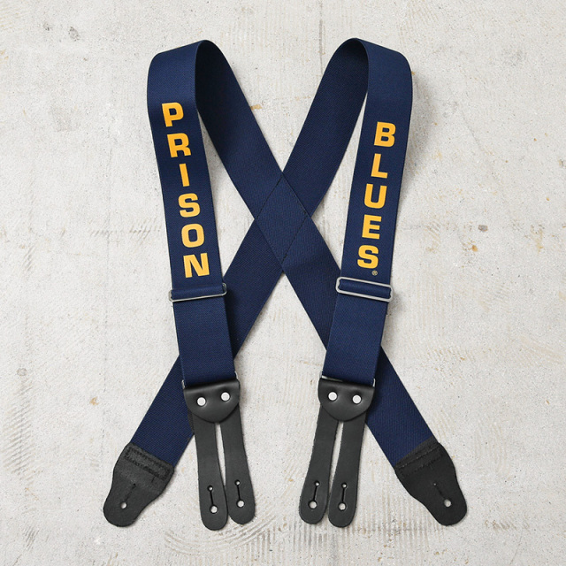 PRISON BLUES プリズンブルース PRBS76040 プリントサスペンダー