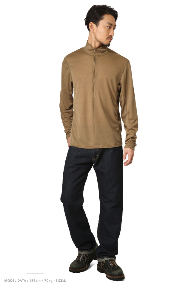 米軍 PCU LEVEL 1 長袖 シャツ セットインスリーブ 米軍放出品