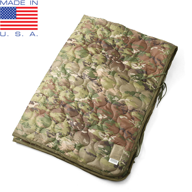 ★カートで割引対象品★新品 MADE IN USA 米軍MIL-SPEC ポンチョライナー MultiCamo【T】
