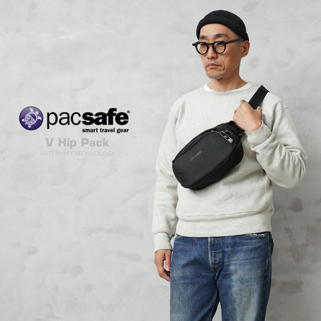 ★カートで割引対象品★【即日出荷対応】pacsafe パックセーフ 60141 V ヒップパック / ボディーバッグ【T】