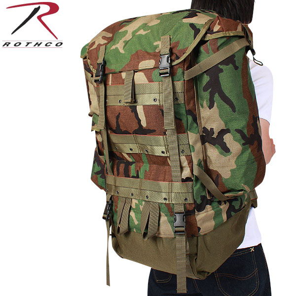 ★カートで割引対象品★ROTHCO ロスコ 米軍 G.I. PLUS CFP-90 コンバットリュック ウッドランド【2237】【T】
