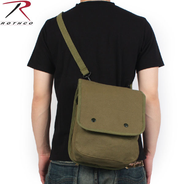 ★カートで割引対象品★ROTHCO ロスコ 米軍マップケースショルダーバック オリーブ【5796】【T】