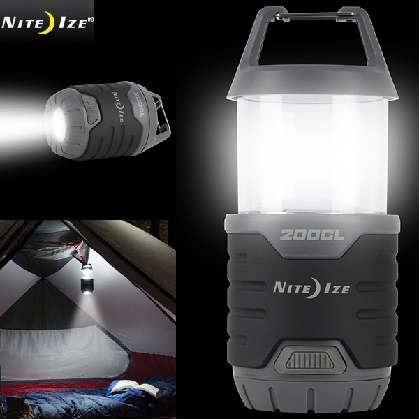 ★カートで割引対象品★NITE IZE ナイトアイズ RADIANT 200 ランタン+フラッシュライト【T】