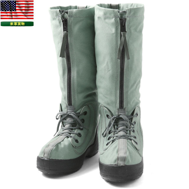 実物 新品 米軍U.S.A.F. N-1Bマクラック キャンバスブーツ MEDIUM 米軍放出品【キャンペーン対象外】【I】ミリタリー