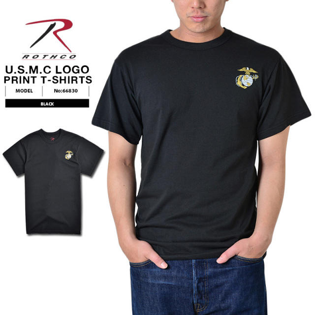 ★カートで割引対象品★ROTHCO ロスコ 66830 U.S. MAINE CORPS Tシャツ【T】