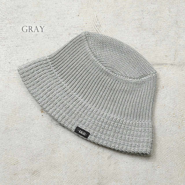 RACAL ラカル RL-23-1300 Knit Bucket Hat ニット バケットハット 日本製