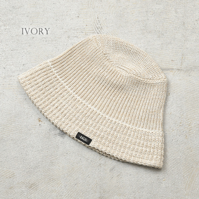 RACAL ラカル RL-23-1300 Knit Bucket Hat ニット バケットハット 日本製