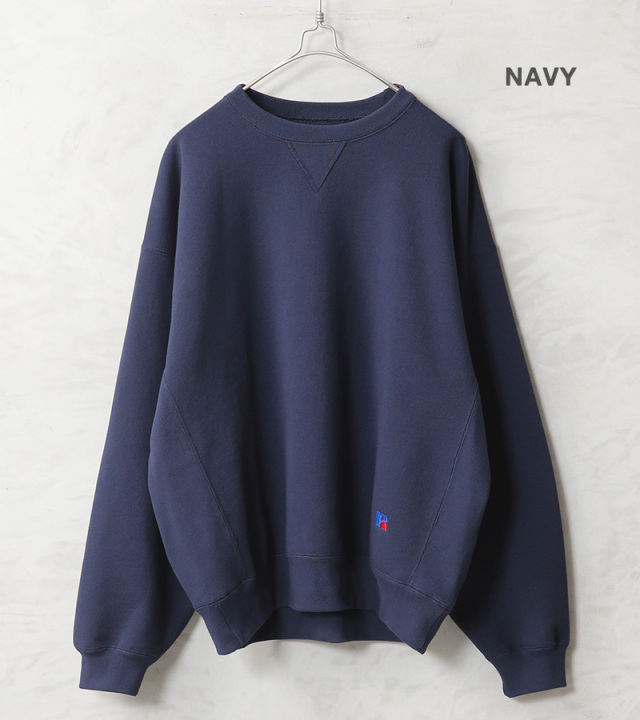 RUSSELL ラッセル RC-1021LB PRO COTTON Loop Back Terry Sweat Crew