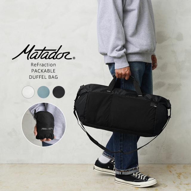 ★カートで割引対象品★【即日出荷対応】Matador マタドール ReFraction（リフラクション）PACKABLE ダッフルバッグ【Sx】【T】