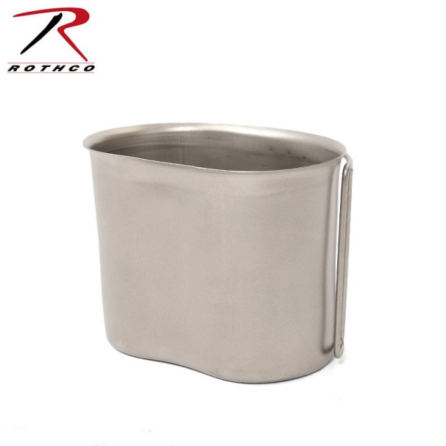 ★カートで割引対象品★【即日出荷対応】ROTHCO ロスコ 512 G.I.TYPE ステンレス 1QTキャンティーンカップ【T】