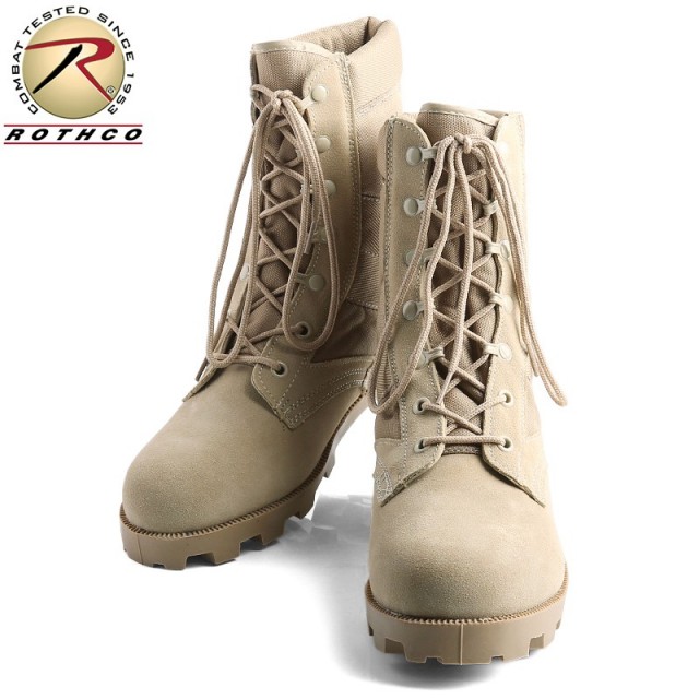 ★カートで割引対象品★ROTHCO ロスコ G.I.TYPE SPEEDLACE ジャングルブーツ DESERT TAN【5057】【T】