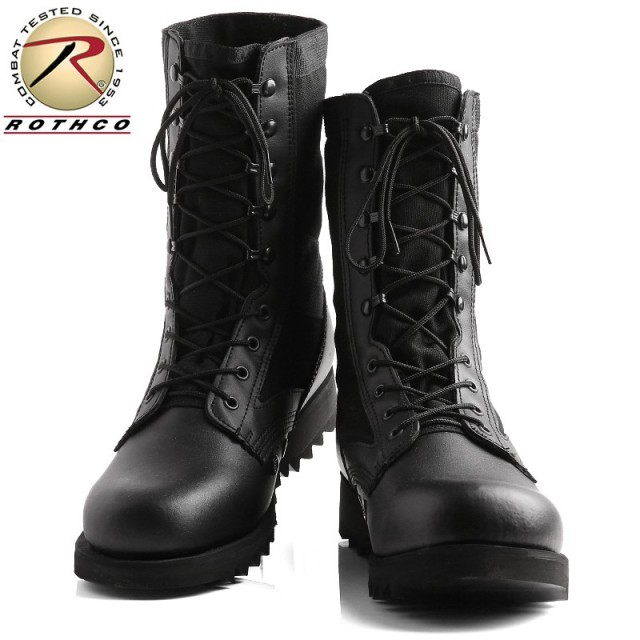 ★カートで割引対象品★ROTHCO ロスコ G.I.TYPE リップルソール ジャングルブーツ BLACK【5050】【T】