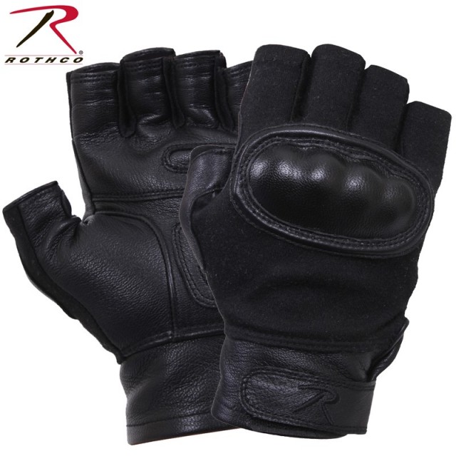 ★カートで割引対象品★ROTHCO ロスコ 5363 ハードナックル フィンガレスグローブ【T】