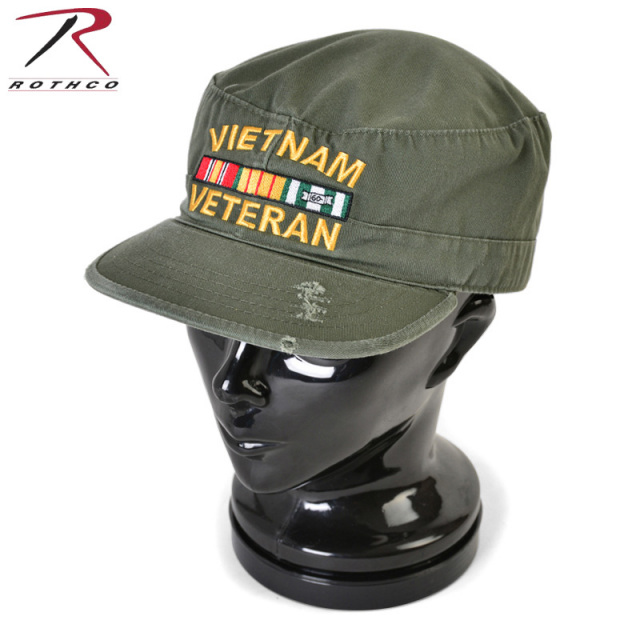 ★カートで割引対象品★ROTHCO ロスコ VINTAGE ファティーグキャップ VIETNAM VETERAN【4526】【T】