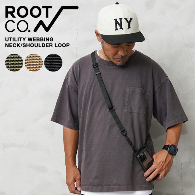 【即日出荷対応】【ネコポス便対応】ROOT CO.  GUWN-4318 GRAVITY UTILITY WEBBING NECK/SHOULDER LOOP ネック&ショルダーストラップ【T】【キャンペーン対象外】