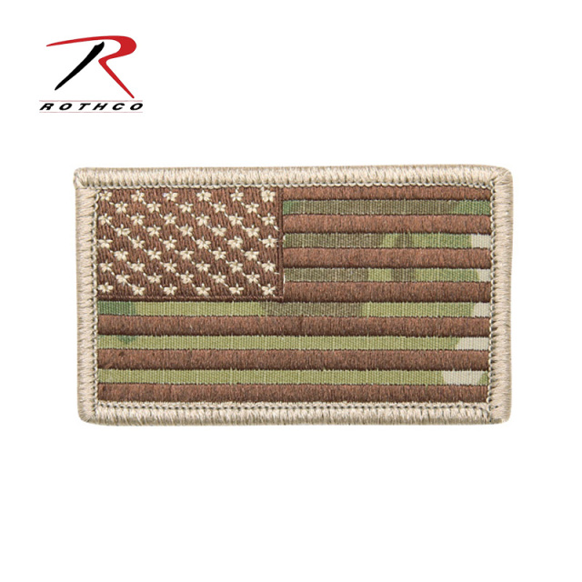 ROTHCO ロスコ 17771 U.S.FLAG PATCH MULTICAM（ワッペン）【T】
