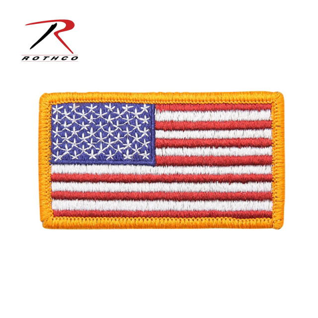 ROTHCO ロスコ 17775 U.S.FLAG PATCH FULL COLOR （ワッペン）【T】