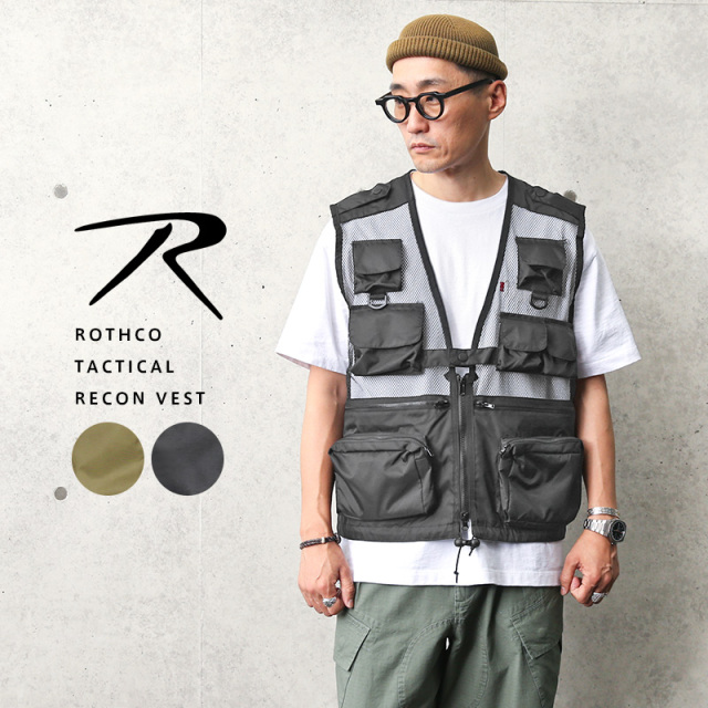 ★カートで割引対象品★ROTHCO ロスコ RECON ベスト / タクティカルベスト【T】
