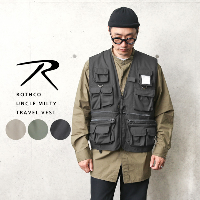 ★カートで割引対象品★ROTHCO ロスコ UNCLE ミルティトラベル ベスト【T】