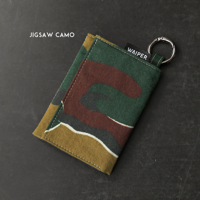 S/ENDER エスエンダー WAIPER別注 MULTI WALLET CAMO マルチウォレット