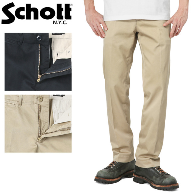 Schott ショット 3176007 チノ アーバン パンツ【キャンペーン対象外】【T】