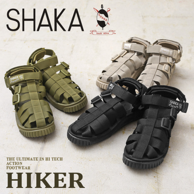 ★カートで割引対象品★【即日出荷対応】SHAKA シャカ 433101 HIKER ハイカー グルカ サンダル【Sx】【T】