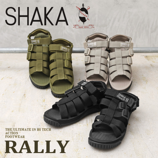 ★カートで割引対象品★【即日出荷対応】SHAKA シャカ 433103 RALLY ラリー グラディエーター サンダル【Sx】【T】