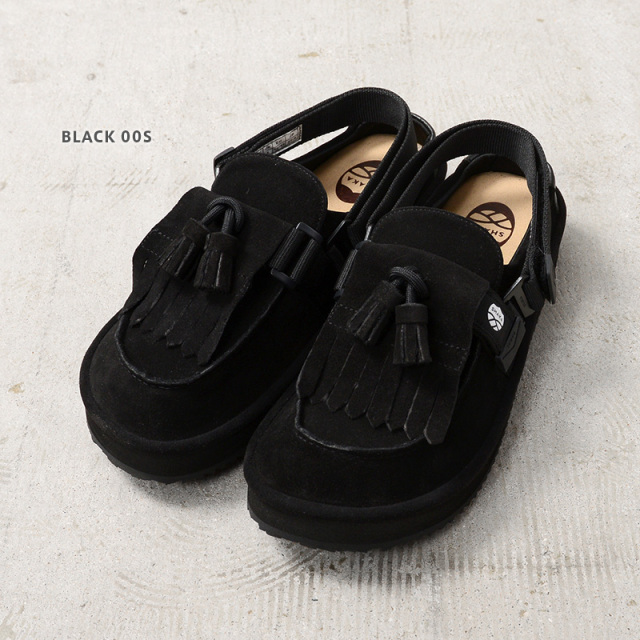 SHAKA シャカ SK-296 MOC MULE TASSEL SUEDE モック ミュール タッセル