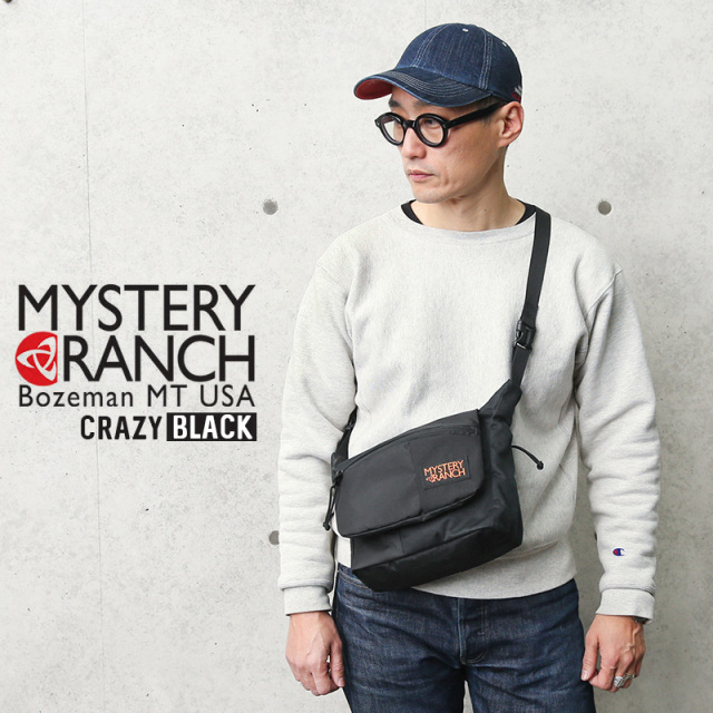 ★カートで割引対象品★【即日出荷対応】MYSTERY RANCH ミステリーランチ SKA（スカ）ショルダーバッグ CRAZY BLACK COLLECTION【Sx】【T】
