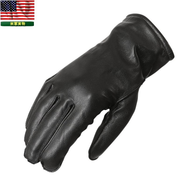 実物 新品 新品 米軍U.S.NAVY レザードレスグローブ 米軍放出品 手袋【キャンペーン対象外】【T】ミリタリー