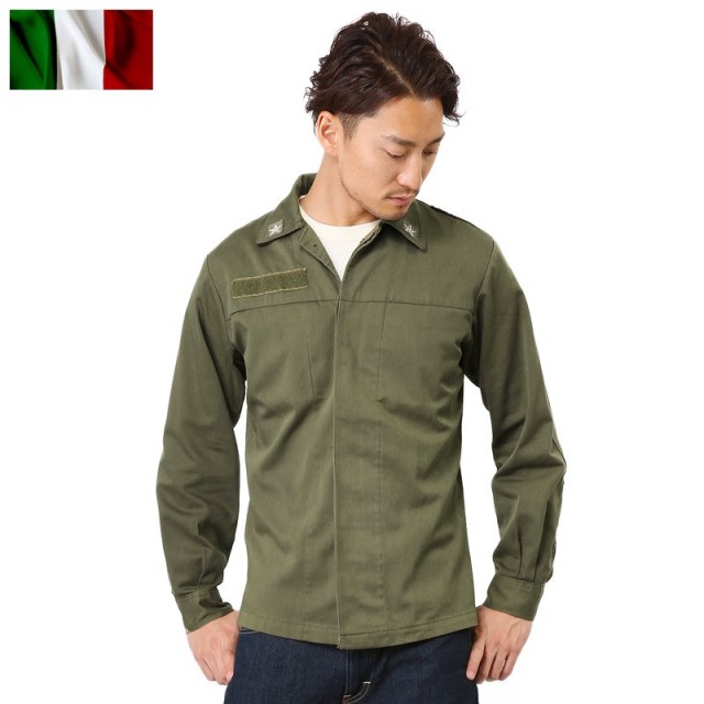実物 イタリア軍 フィールドジャケット USEDミリタリーファッション 軍服【キャンペーン対象外】【T】