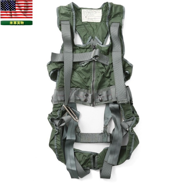 実物 新品 米軍パイロット用トルソー ハーネス ASSY セット 米軍放出品ミリタリーファッション 軍服【キャンペーン対象外】【T】
