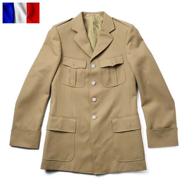 実物 新品 フランス軍 パレード用 ジャケットミリタリーファッション 軍服【キャンペーン対象外】【T】