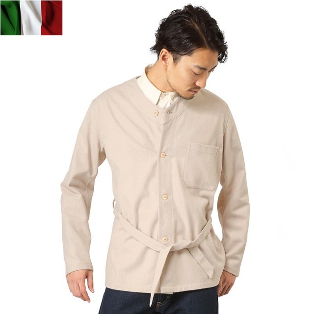 実物 新品 イタリア軍 ARMY ホスピタルウールジャケットミリタリーファッション 軍服【キャンペーン対象外】【T】