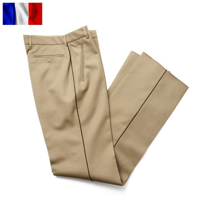 実物 新品 フランス軍 パレード用 パンツ #1ミリタリーファッション 軍パン 軍服【キャンペーン対象外】【T】