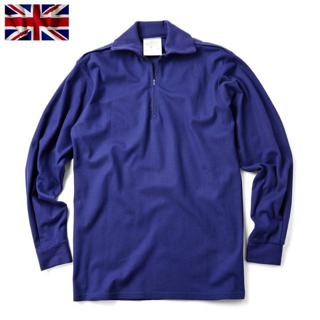 実物 イギリス海軍 FLAME RETARDANT ジップシャツ USEDミリタリーファッション 軍服【キャンペーン対象外】【T】