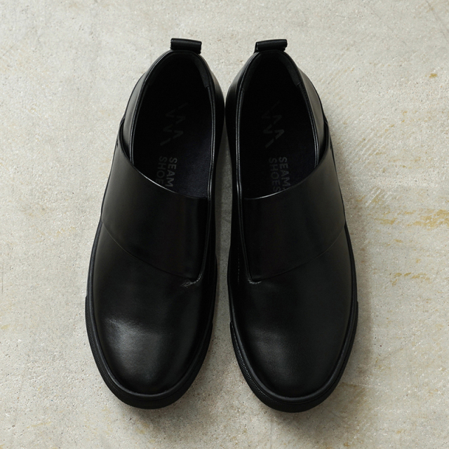 SEAM. SHOES シームシューズ MONK レザーシューズ BOLDソール MADE IN