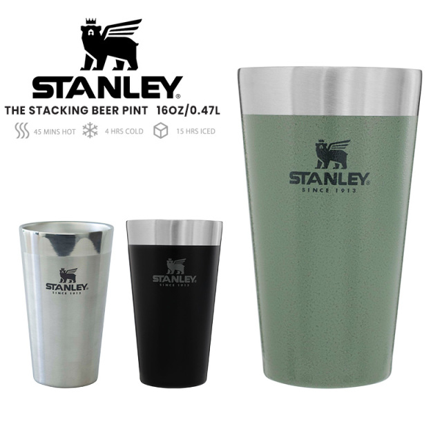 ★カートで割引対象品★【即日出荷対応】STANLEY スタンレー BEER PINT スタッキング真空パイント 保温・保冷グラス 0.47L【Sx】【T】