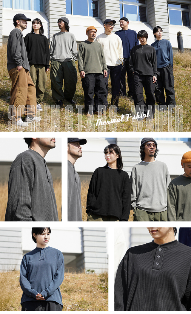 SCREEN STARS×WAIPER LSサーマル NATURAL SCREEN STARS WAIPER LSサーマル NATURAL Lサイズ - メルカリ