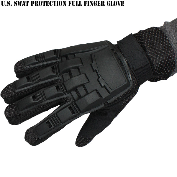 ★カートで割引対象品★新品 米軍SWATプロテクトフルフィンガーグローブ【T】