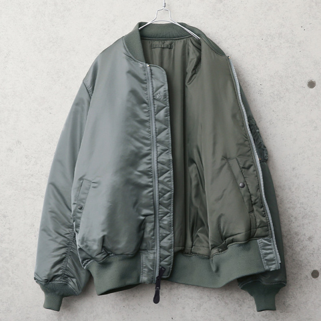 ALPHA アルファ WAIPER別注 TA0128 MA-1 フライトジャケット JAPAN FIT 