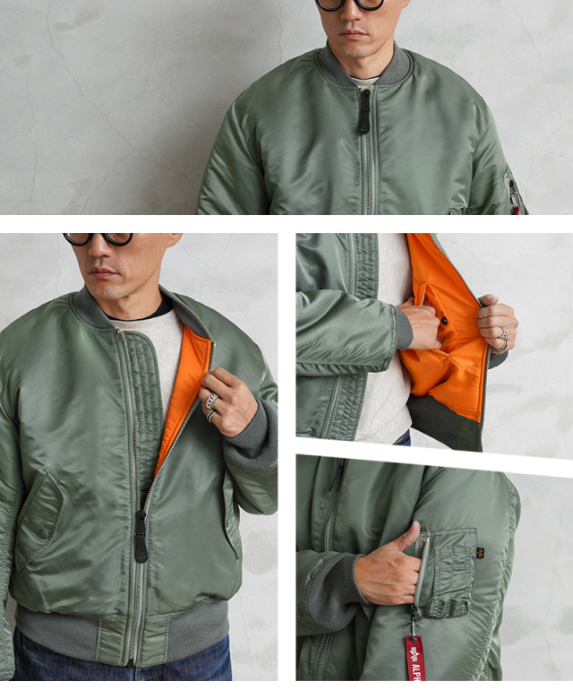 ALPHA アルファ TA0492-021 MA-1 VINTAGE 70