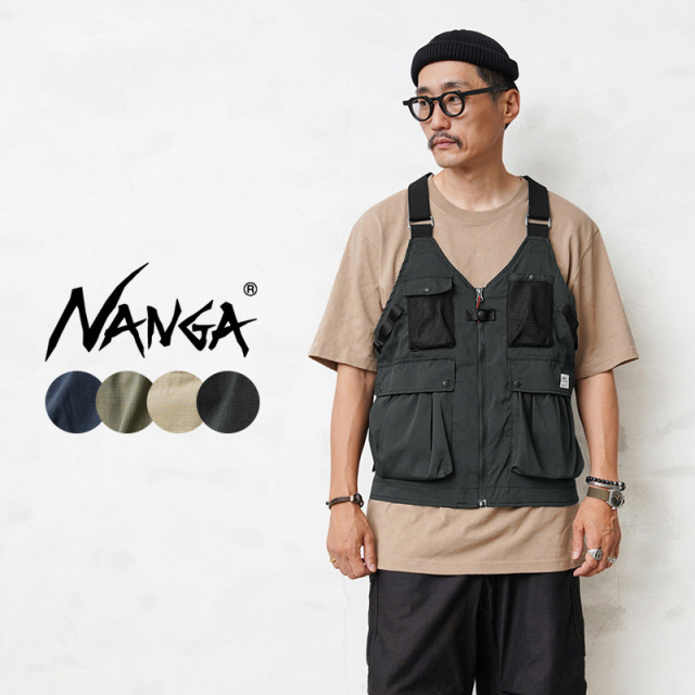 ★カートで割引対象品★【即日出荷対応】NANGA ナンガ HINOC ヒノック リップストップ フィールドベスト【Sx】【T】