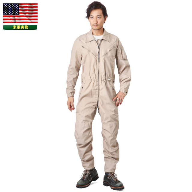 ★割引中15％OFF★実物 新品 米軍 COMBAT VEHICLE CREWMEN'S カバーオール TAN 米軍放出品 ミリタリーファッション 軍パン 軍服【キャンペーン対象外】【I】