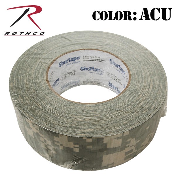★カートで割引対象品★ROTHCO ロスコ ミリタリー ダクトテープ ACUカラー【8234】【T】