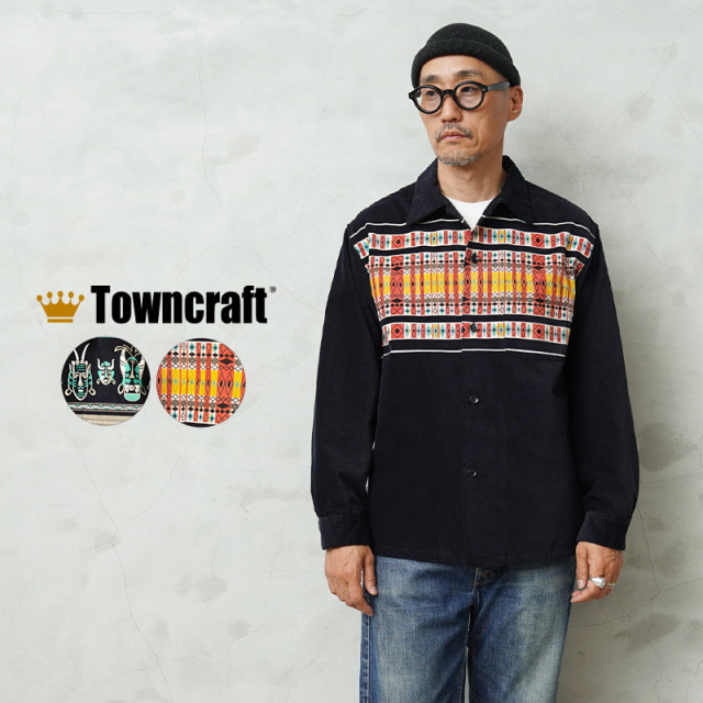 ☆大幅割引中☆【即日出荷対応】TOWN CRAFT タウンクラフト TC24F001NW コーディロイ シャツ【キャンペーン対象外】【T】