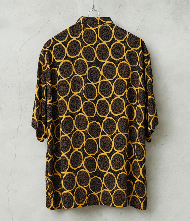 t*4様 WAIPER×TOWN CRAFT TC25S013WP レーヨンビー WAIPER×TOWN CRAFT TC25S013WP Plant Pattern Rayon Beach
