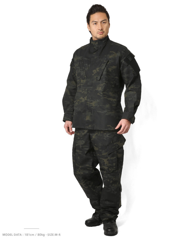 MADE IN USA TRU-SPEC 迷彩戦闘服 複数ポケット付き TRU-SPEC トゥルースペック Tactical Response Uniform