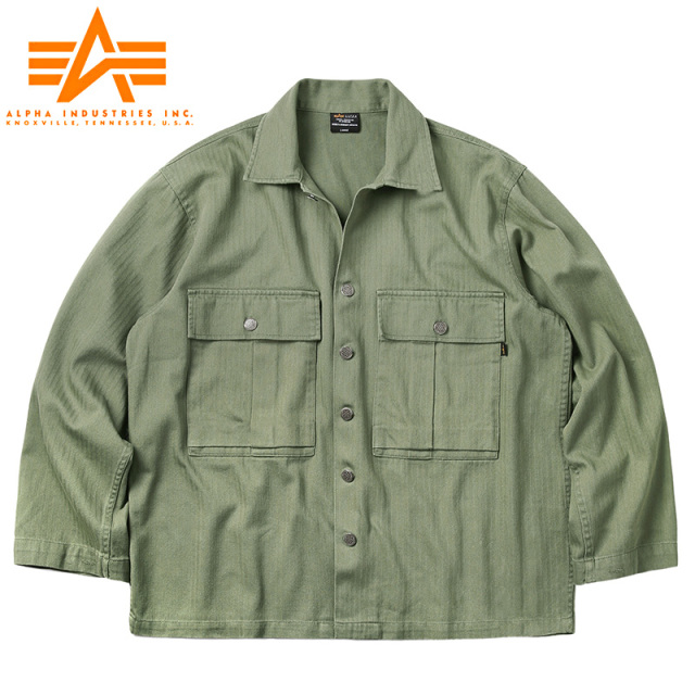 ★只今25％OFF★ALPHA アルファ TS5089 M-43 ヘリンボーンツイル ジャケット アルファインダストリーズ【T】